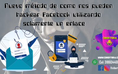 Nuevo método de como nos pueden hackear Facebook utilizando solamente un enlace