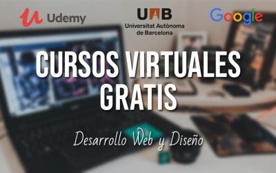 Cursos virtuales y gratuitos en desarrollo Web y diseño