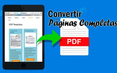 Convertir cualquier página web en un documento PDF