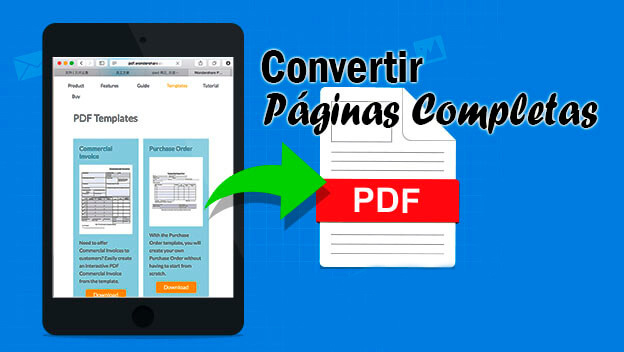 Convertir cualquier página web en un documento PDF